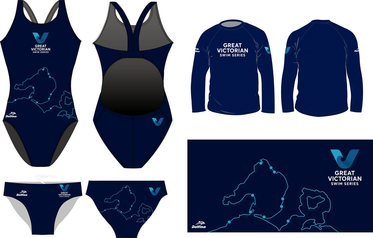 Great Victorian Swim Series merchandise