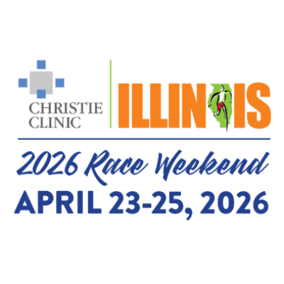 Store listings for Christie Clinic Illinois Race Weekend 2026