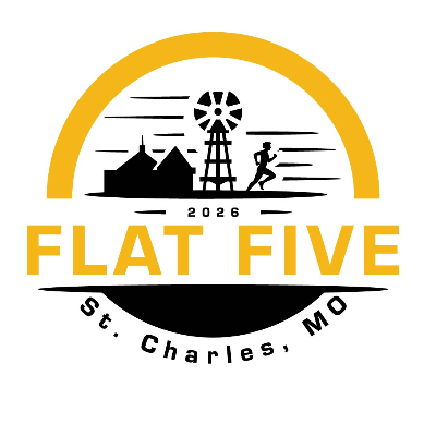 St. Charles Runners Club Flat Five logo