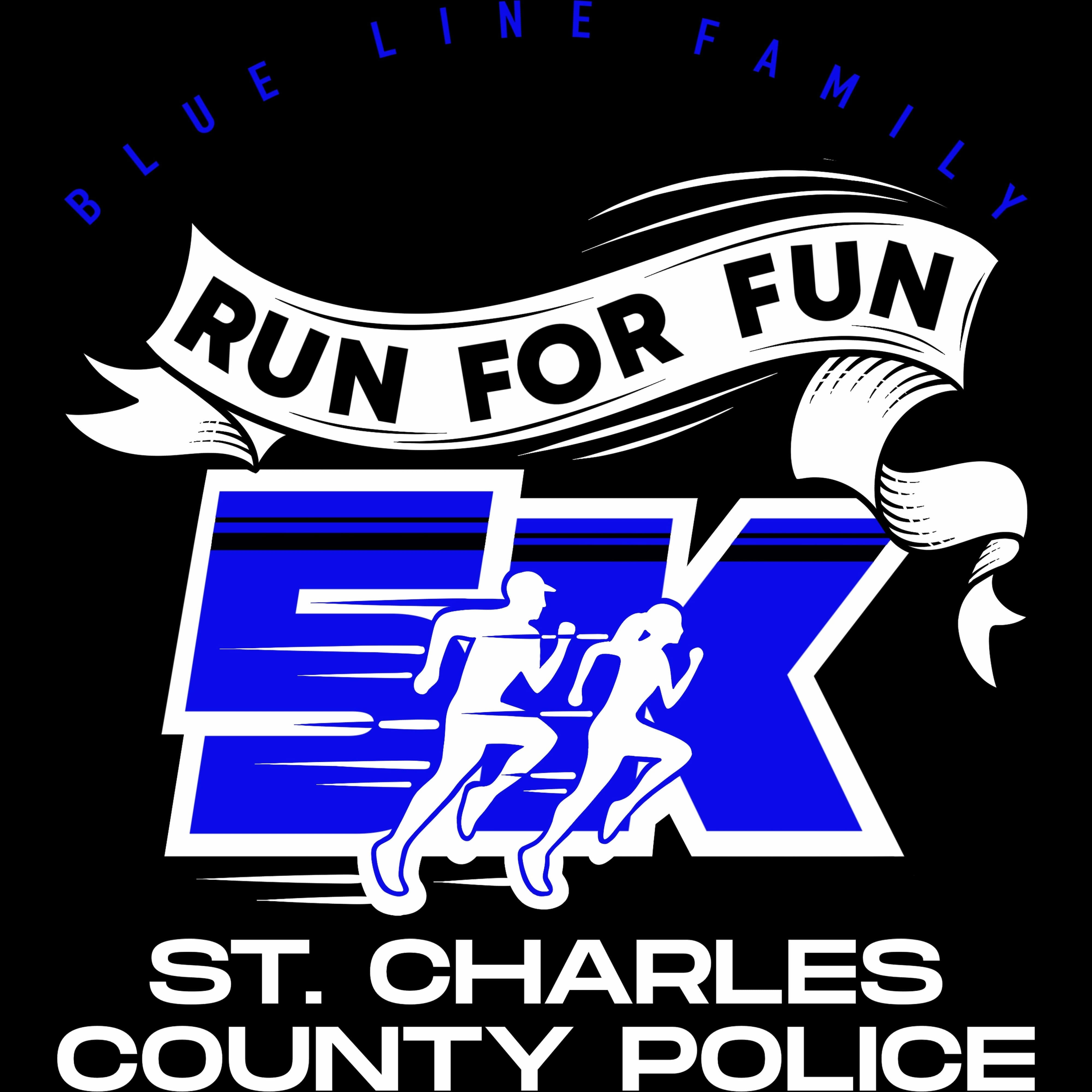 St. Charles Blue Line Family 5K logo