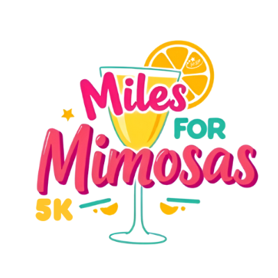 Eckert's Belleville Farm Miles for Mimosa 5k logo