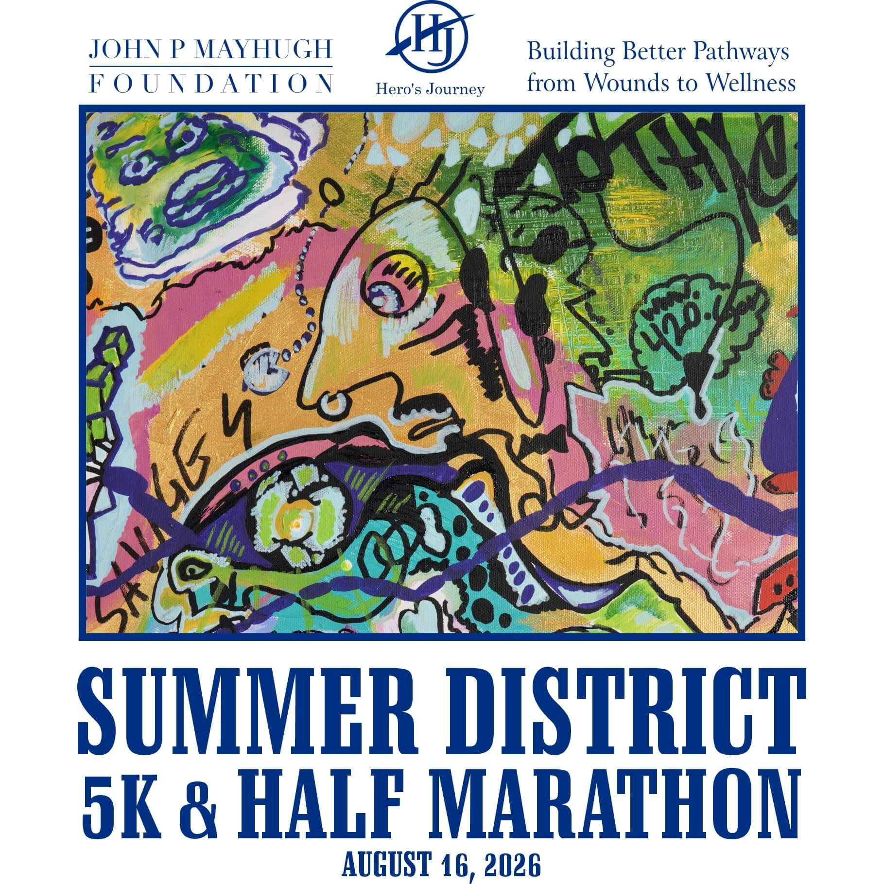 Summer District 5k &amp; Half logo