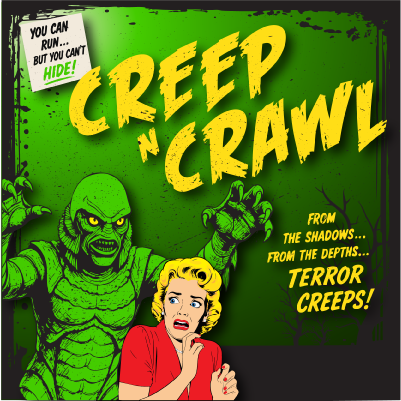 The Creep ‘N Crawl | Half -  5K - Lil’ Monsters Dash - Virtual logo