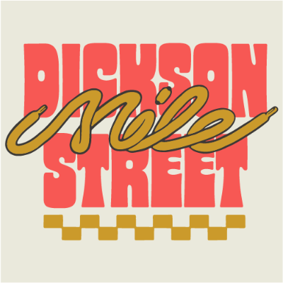 Dickson Street Mile logo