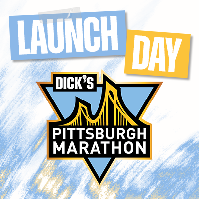 2027 DICK'S Sporting Goods Pittsburgh Marathon Launch Day logo