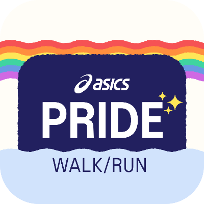 ASICS Pride Run & Walk logo