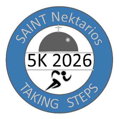 St. Nektarios Taking Steps 5k logo