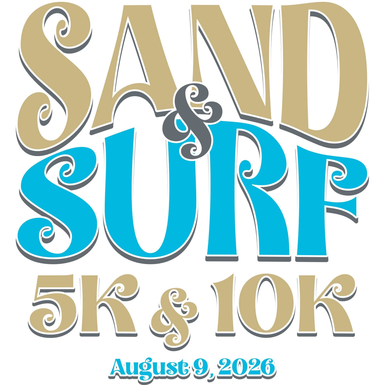 Sand & Surf 5k & 10k logo