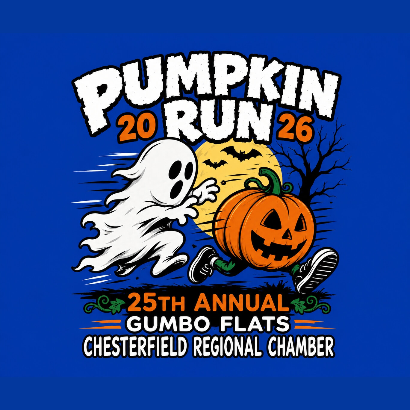 Gumbo Flats Pumpkin Run logo