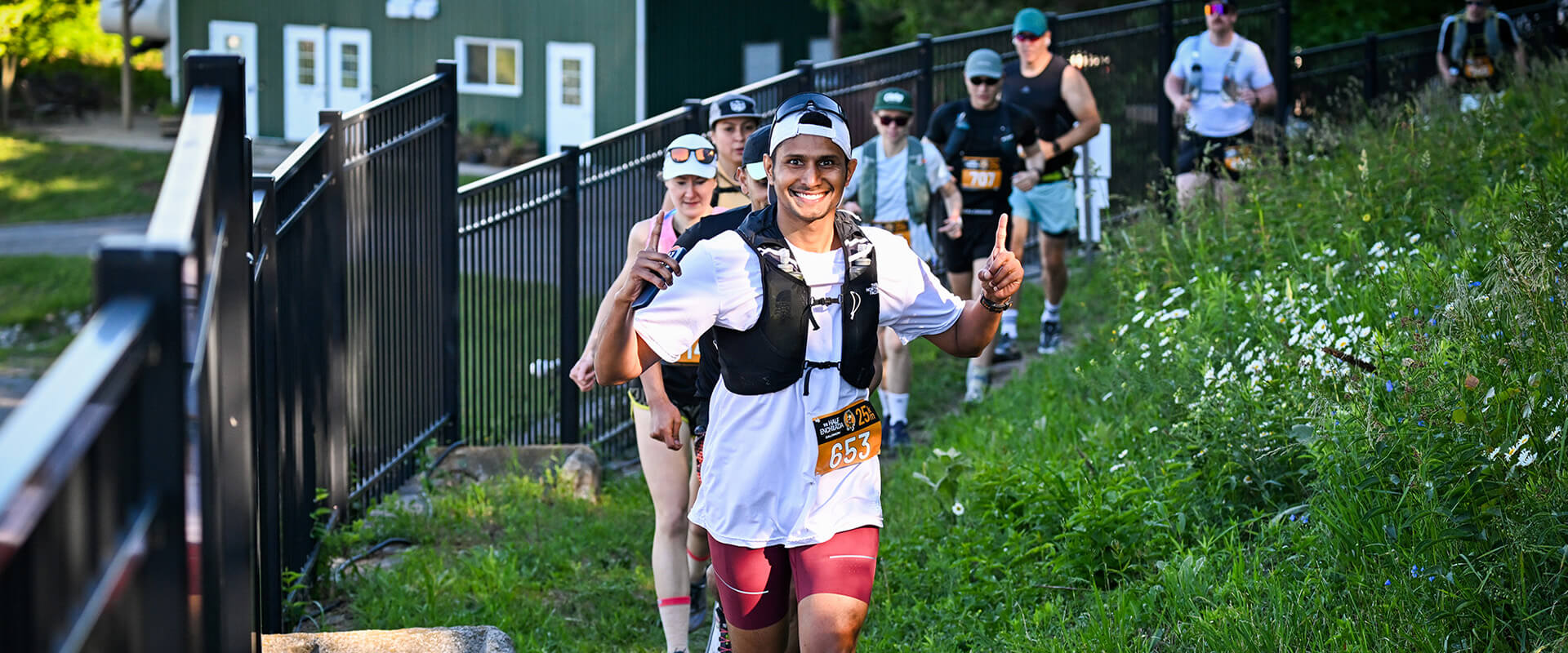 The Whole Enchilada men racing