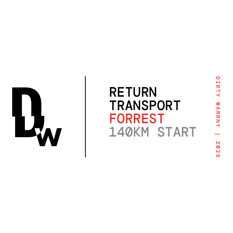 Return Transport | To Forrest (140KM- Start)