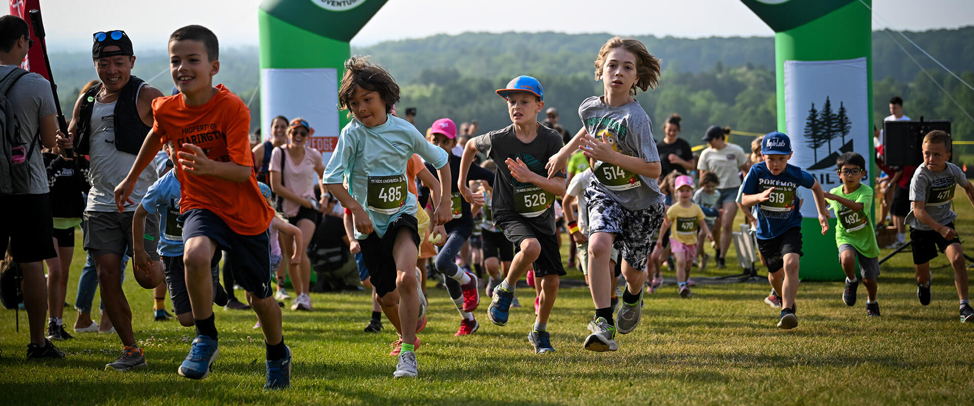 The Whole Enchilada start-finish kids race