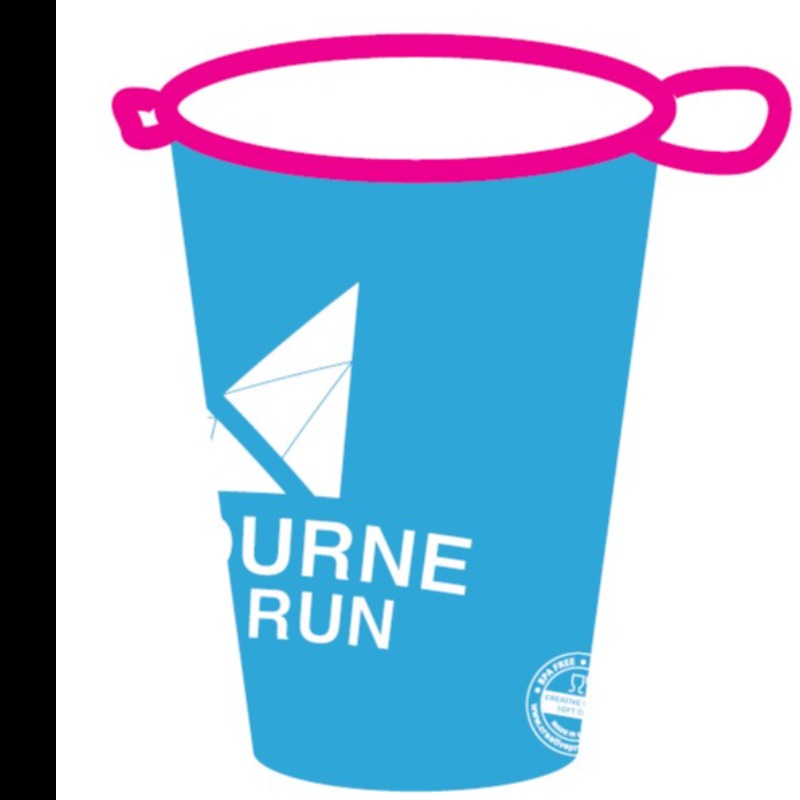 Branded with 'Melbourne Pride Run'