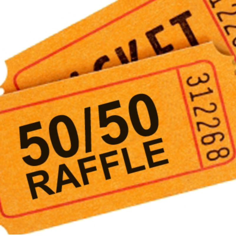 50/50 Tickets (arm length)