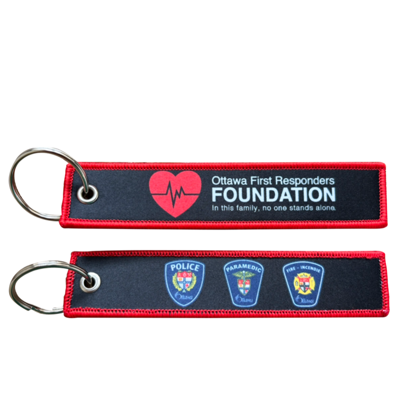 Ottawa First Responders Foundation key chain