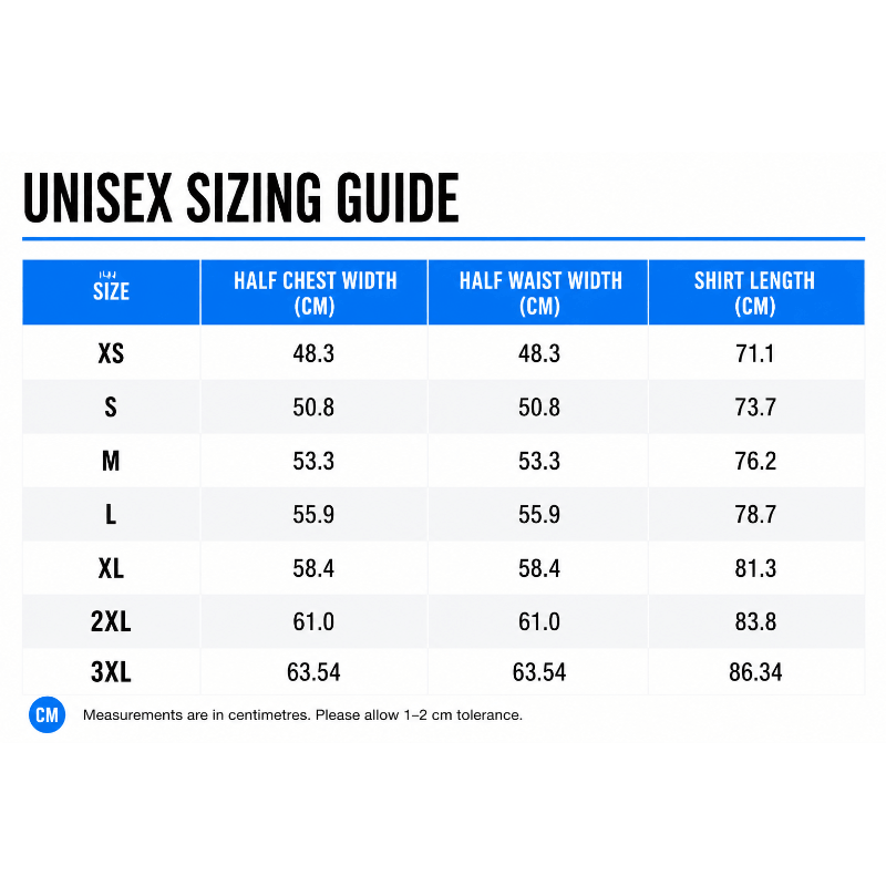 Sizing Guide