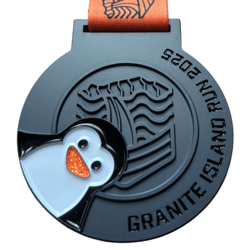 Granite Island Run Medal