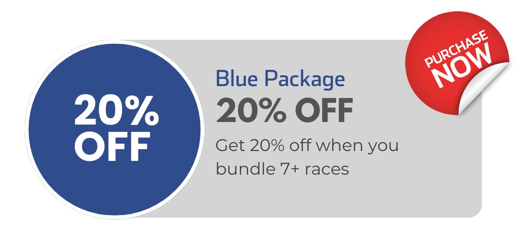 Save 20% OFF when you purchase the Blue package