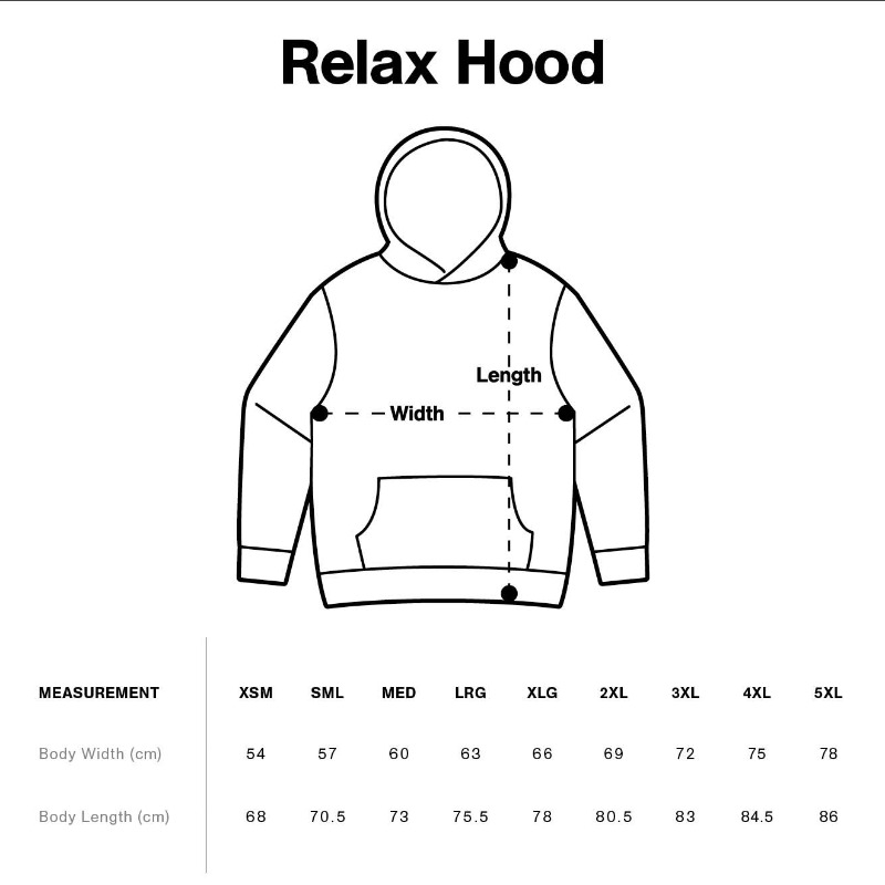 Jumper sizing chart