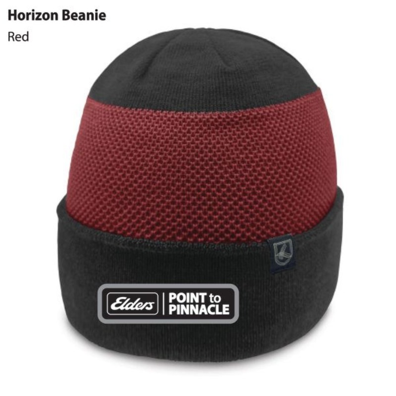 2026 Point to Pinnacle Horizon Beanie Red