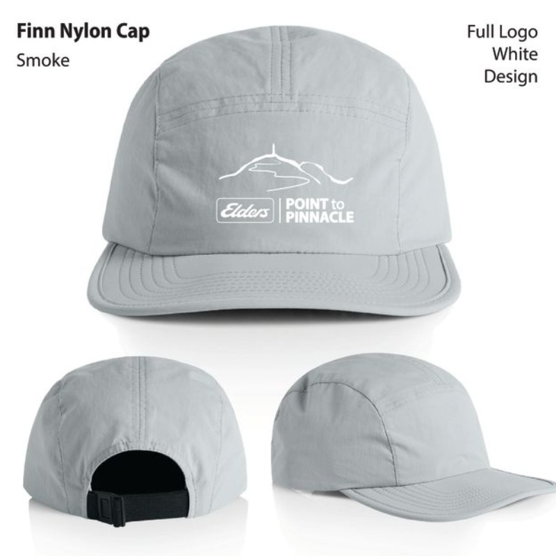 Storm / White Logo Finn Cap