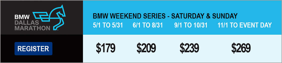 2019 — 2019 BMW Dallas Marathon Weekend — Race Roster — Registration ...