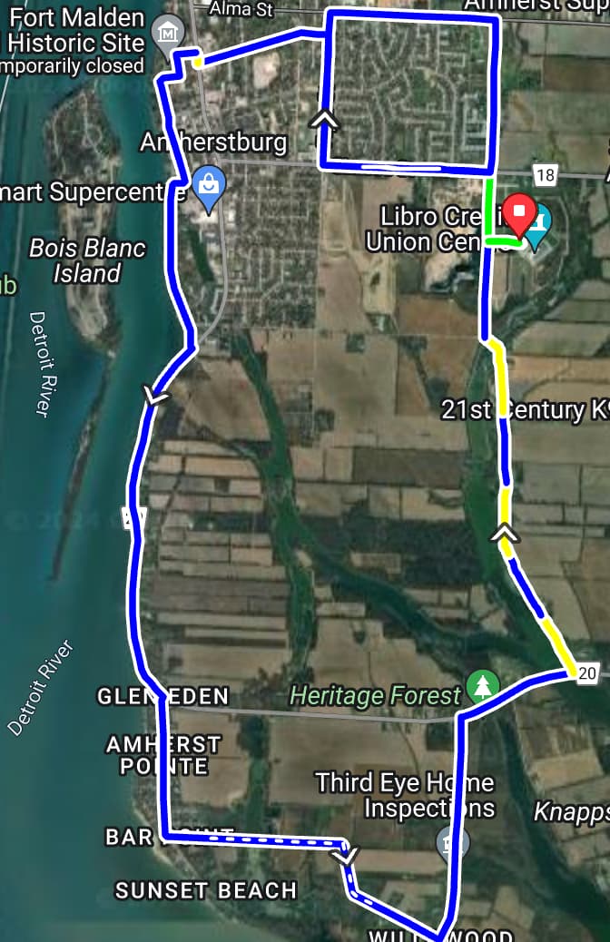 Site and Bike Route Maps — 2024 — Kelly-Ann Way Grand Départ Ride Race ...