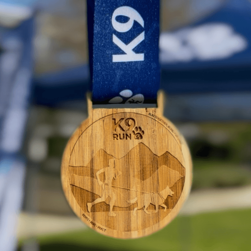 K9 Run 2026 Medal