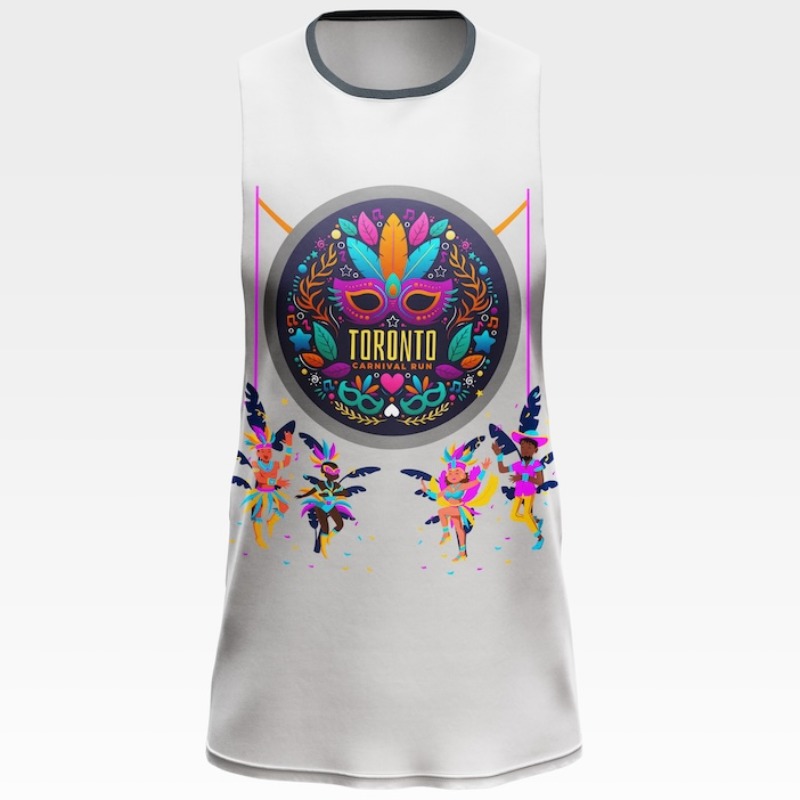 2024 Toronto Carnival Run official run t-shirt