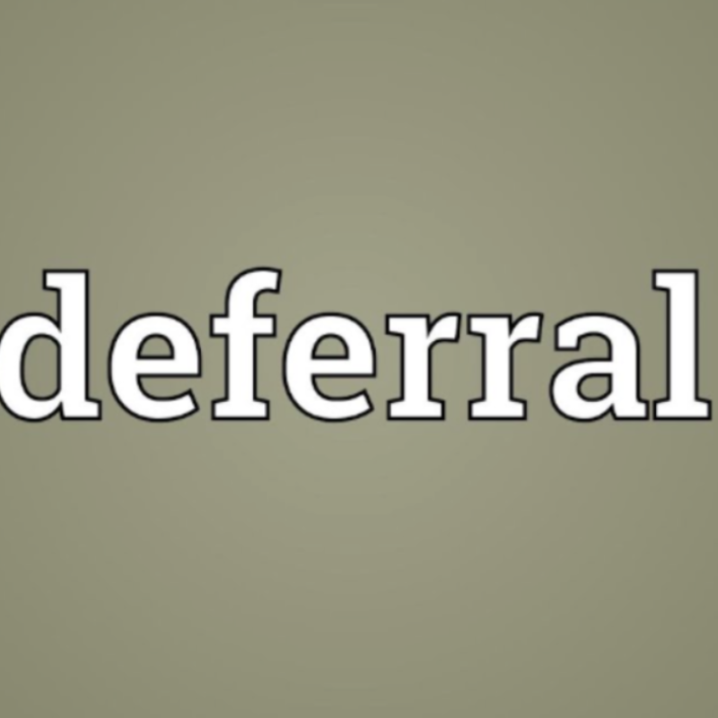 Defer entry to 2027 - Freedom Challenge