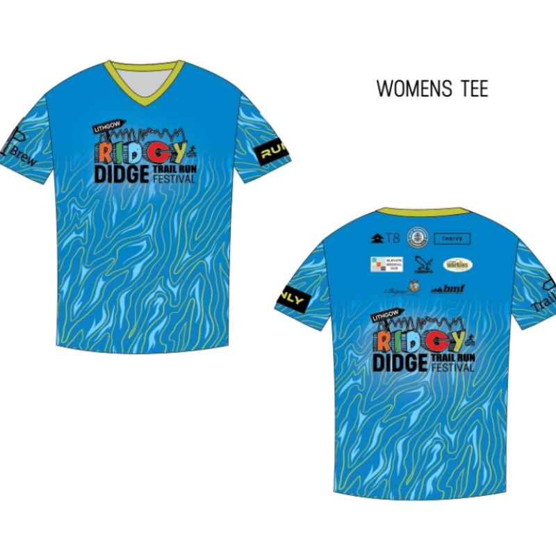 Female Race T Blue/Green