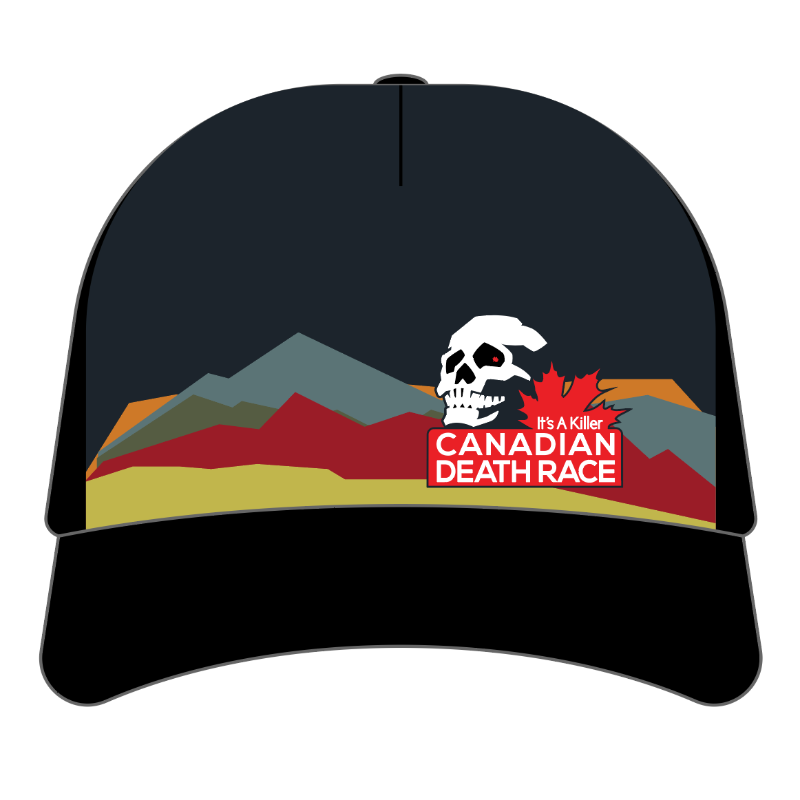 Death Race logo trucker hat