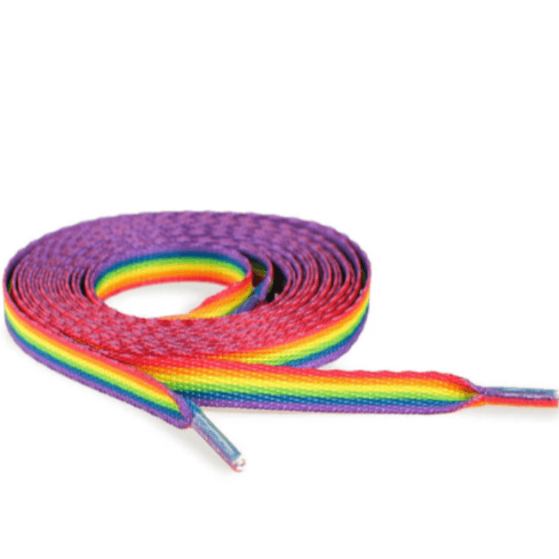 Rainbow shoe laces!