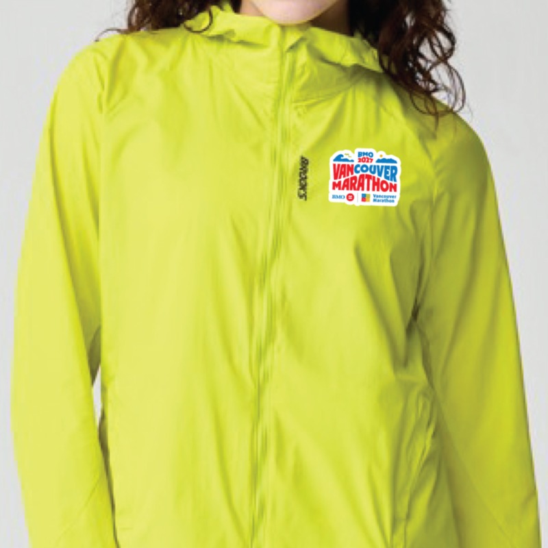 Brooks Packable Canopy Jacket - Citrus