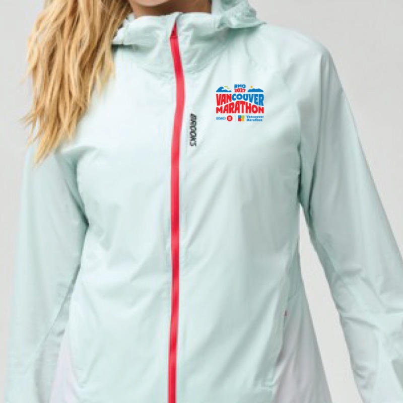 Brooks Packable Canopy Jacket - Chalk Blue