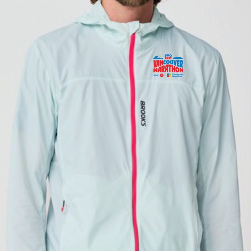 Brooks Packable Canopy Jacket - Chalk Blue