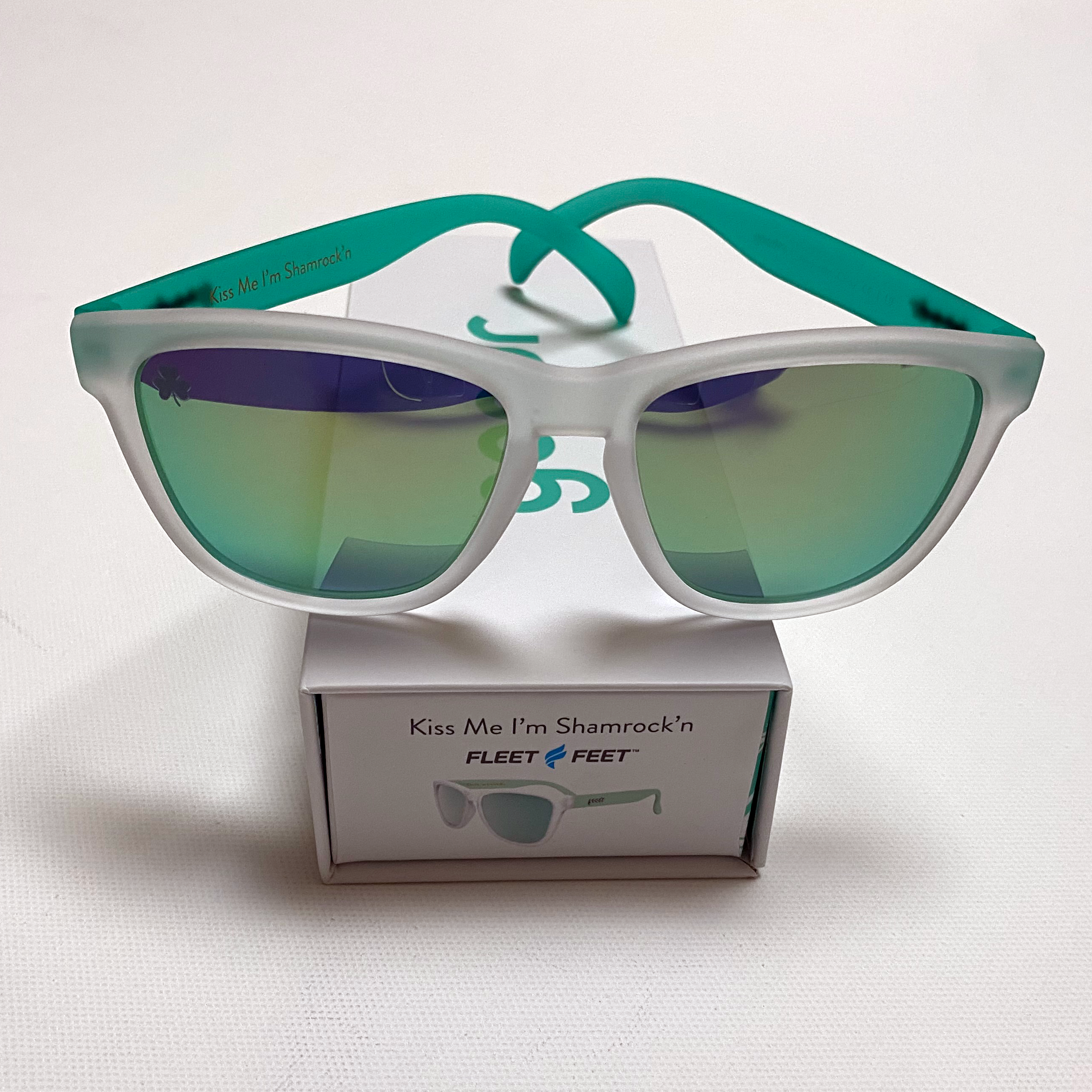 Goodr Shamrock'n Sunglasses — Store — Blue Diamond Almonds Shamrock'n