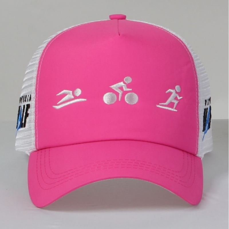 Sprint Triathlon Trucker Hat (Pink 