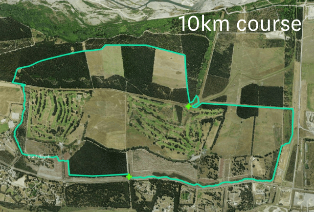 McLeans Forest Run 10 KM Course Map