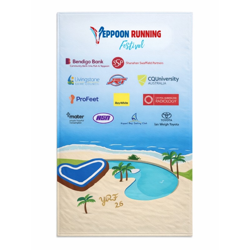 Yeppoon Running Festival Gym Towel