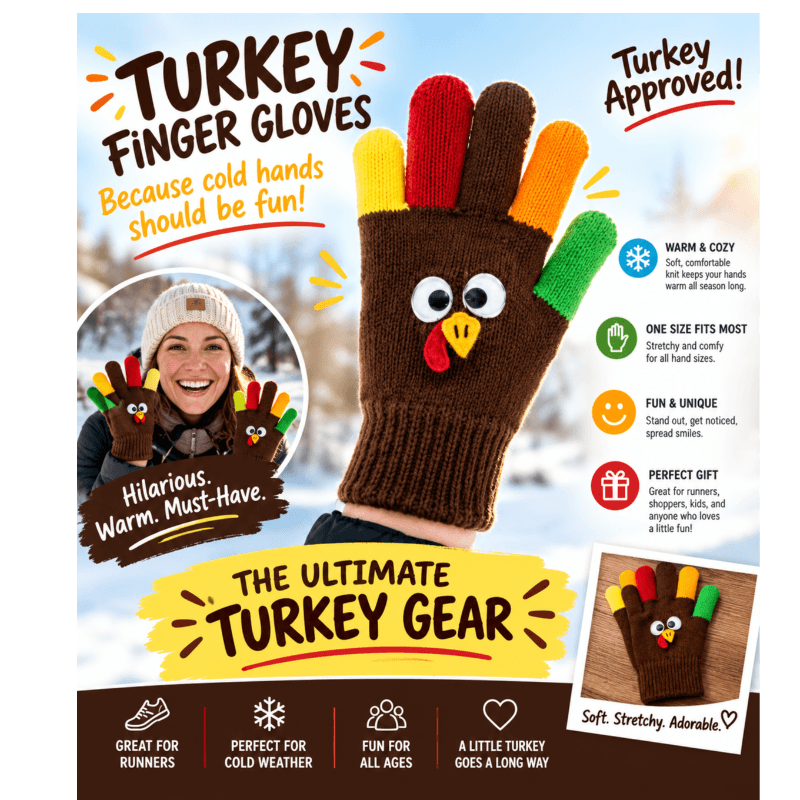 Festive Turkey Glove
