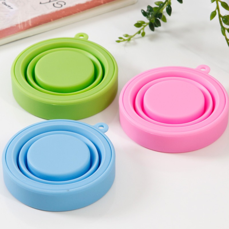 200ml Collapsible Silicon Keep Cup with Lid