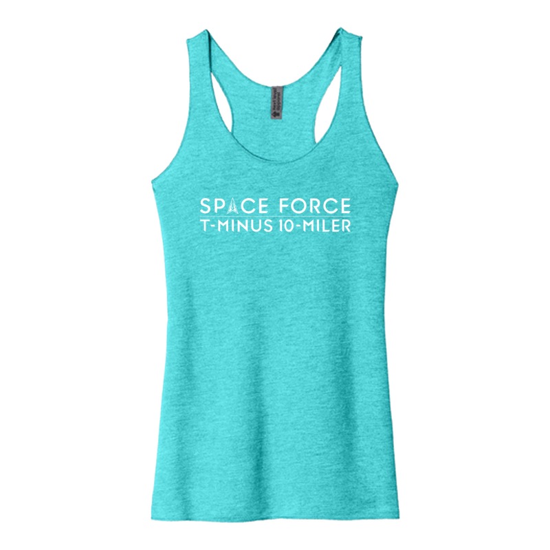 Women’s Tri-Blend Space Force T-Minus 10-Miler Racerback Tank