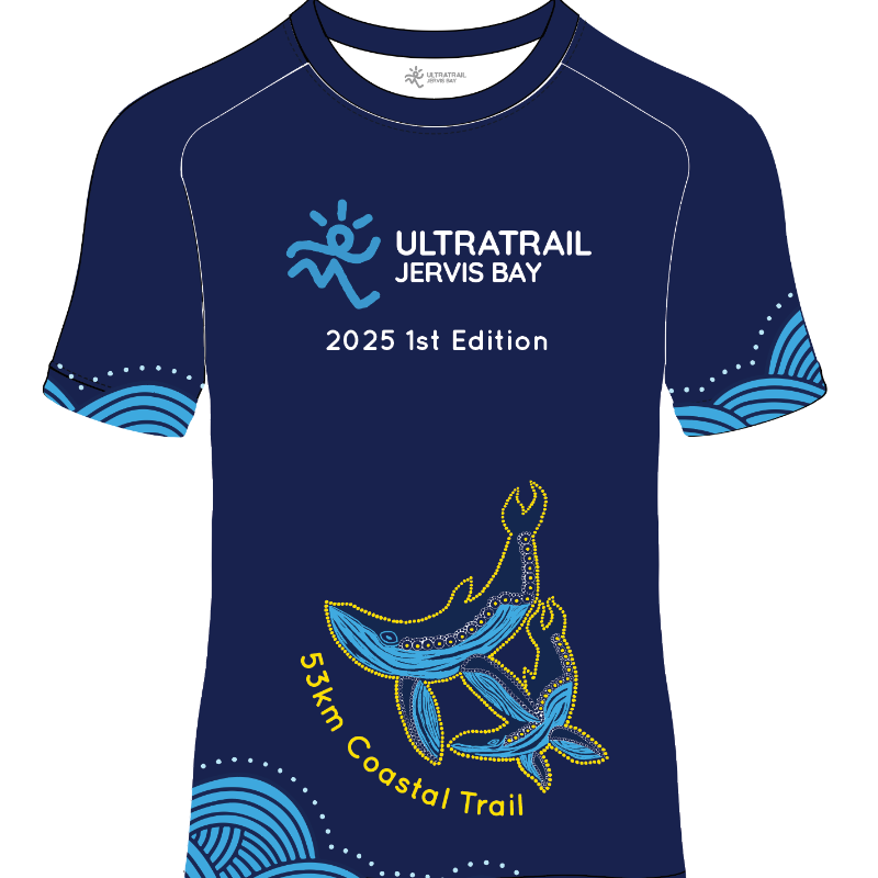 Ultra Trail Jervis Bay 53km Runners Shirt, Front