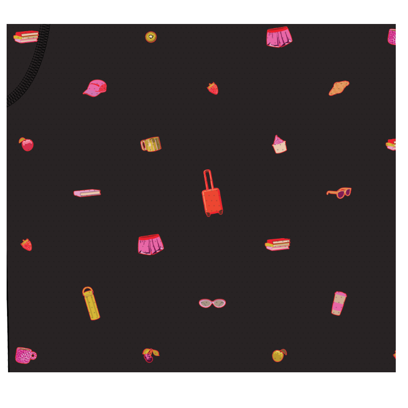 BLACK: SIB FAVORITE THINGS TEMPO TANK (PRINT)