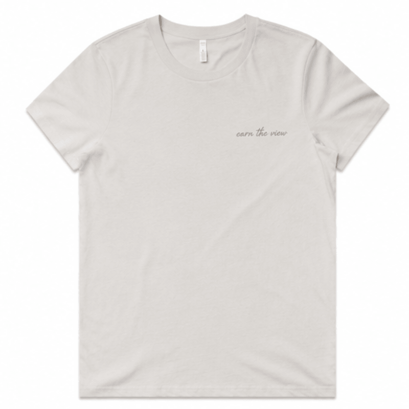  Womens Basic Tee - Front