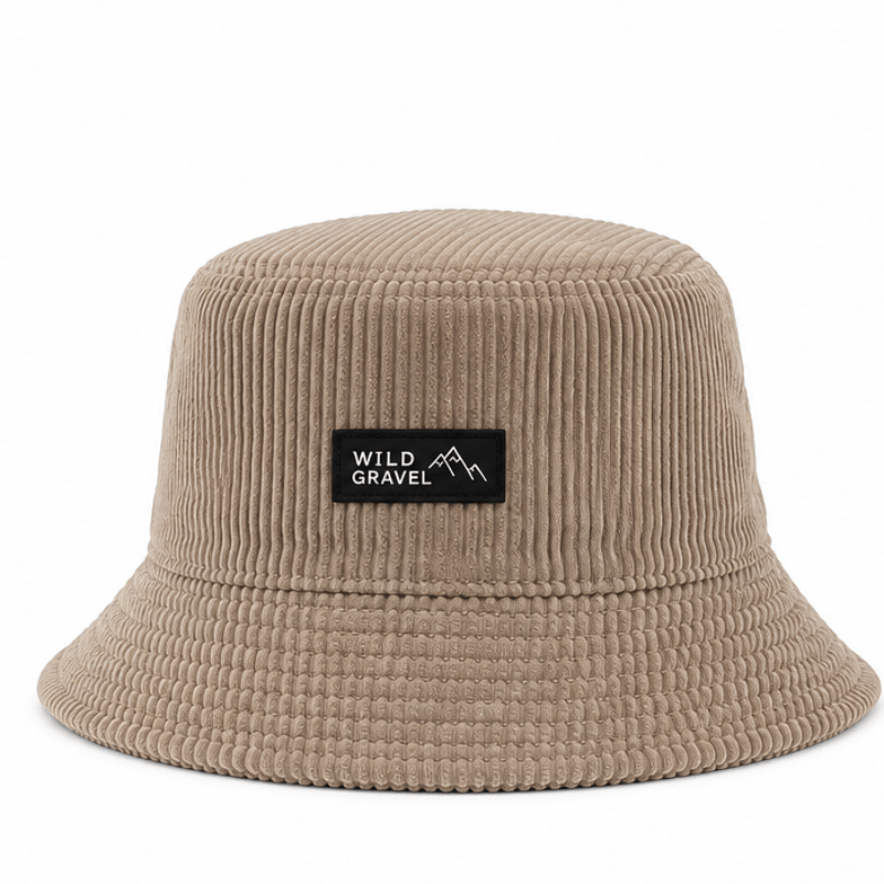 Corded bucket hat- Walnut