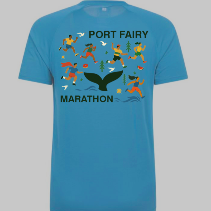 Back of t-shirt