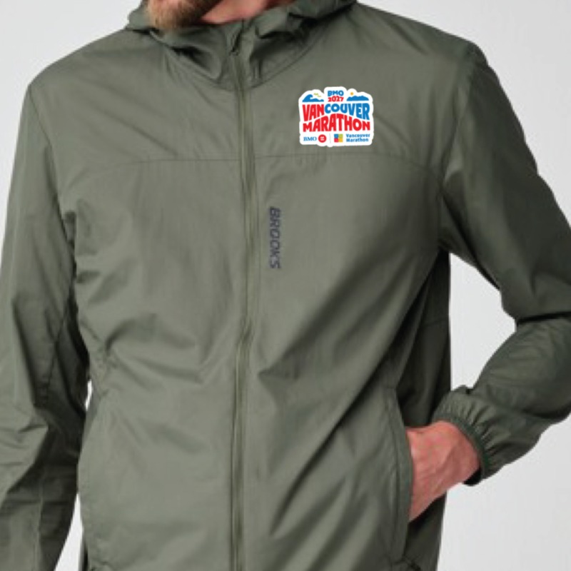 Brooks Packable Canopy Jacket - Olive