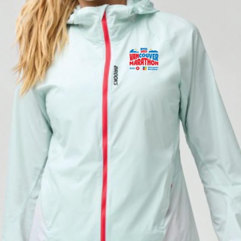Brooks Packable Canopy Jacket - Chalk Blue